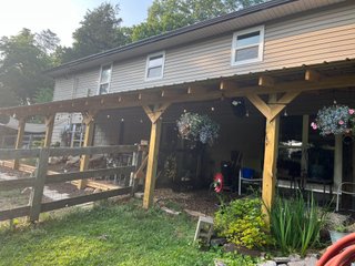 Covered Porch for all weather play